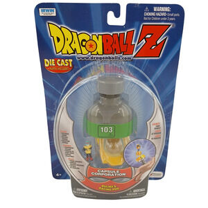 Dragon Ball Z Capsule Corporation Bulma's Racing Pod #103 with Figure - NEW